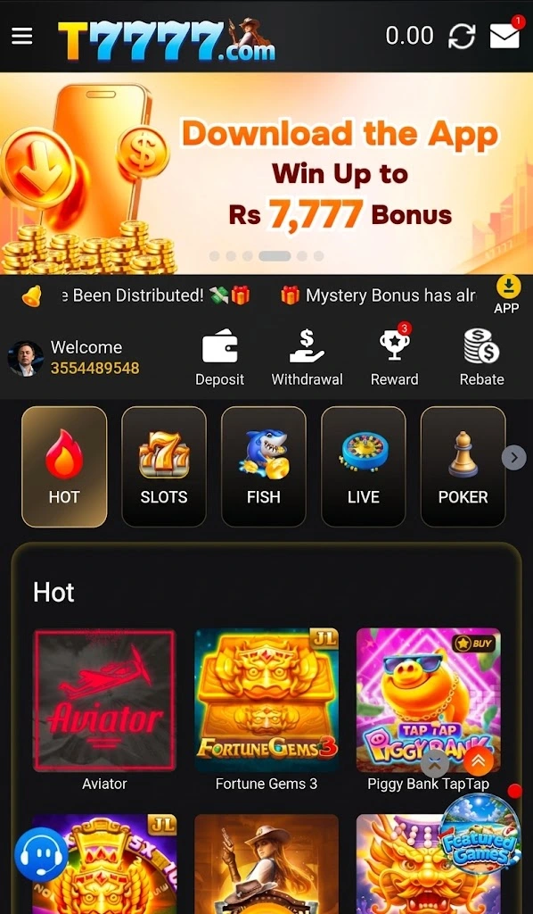 T7777 Game