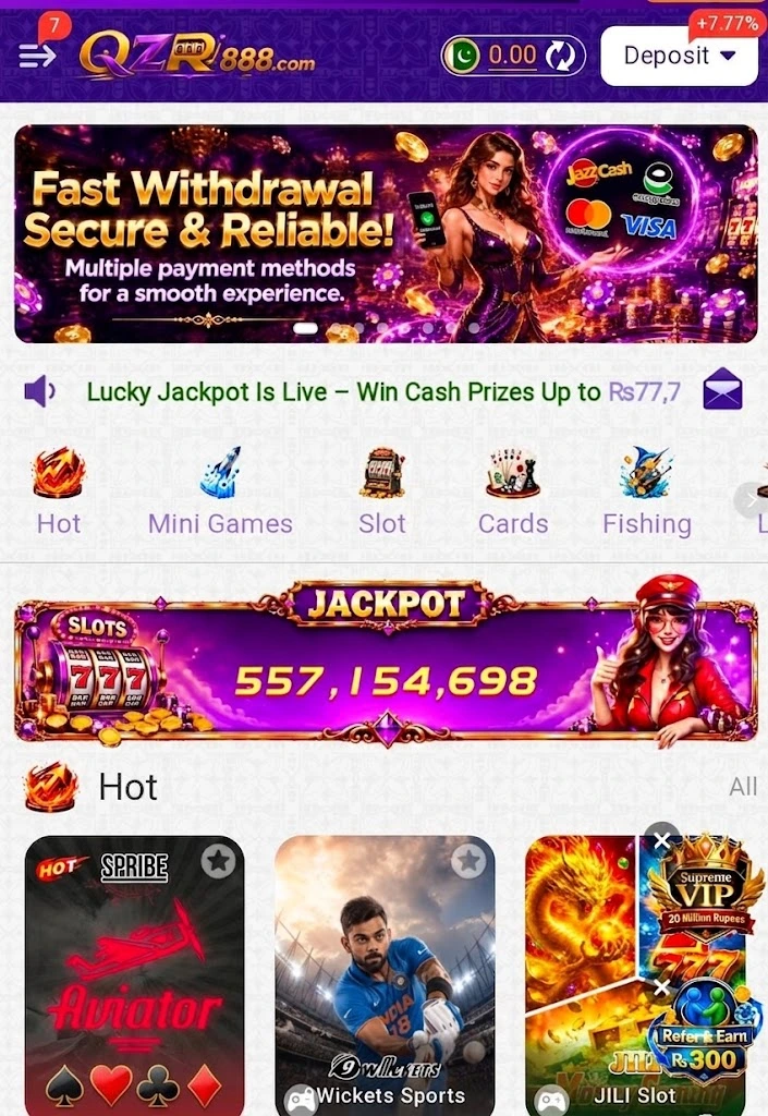 QZR888 Game
